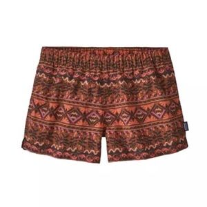 PATAGONIA Barely Baggies Hybrid Shorts Mangrove Tiki
